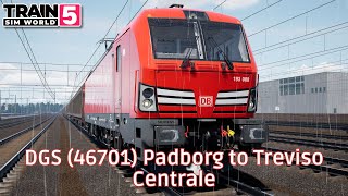 DGS 46701 Padborg to Treviso Centrale  Kinzigtalbhan  BR 193  TrainSimWorld5 [upl. by Parsons37]