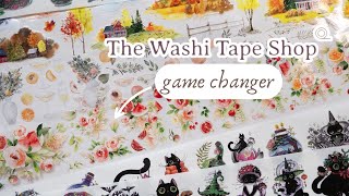 PreCut PET tapes will change your life ✨The Washi Tape Shop Haul [upl. by Mauldon]