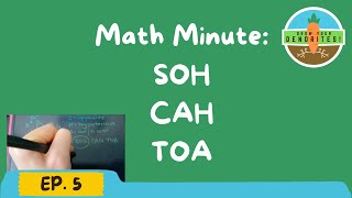 Grow Your Dendrites EP 5 Math Minute SOH CAH TOA [upl. by Letrice708]