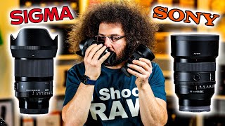 ULTIMATE LENS BATTLE Sony 50mm F14 GM vs Sigma 50mm F14 DG DN Art Real World Review [upl. by Enidaj969]