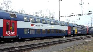 Re 450 SBahn Dreifachkomposition bei Romanshorn [upl. by Lyris]