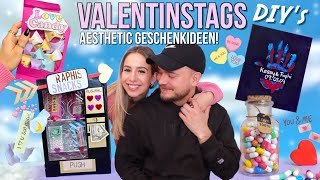 DIY VALENTINSTAG GESCHENKE 💘 🆘 Valentinstag Geschenk für Freund selber machen 2023 Cali Kessy [upl. by Tyika]