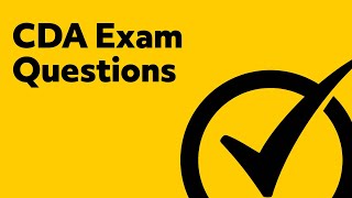 CDA Exam Questions [upl. by Godfrey346]