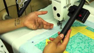 Longarm Quilting Basting your quilt [upl. by Lafleur]