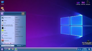 Purple Windows 10 themeWindowBlinds custom theme [upl. by Riaj897]