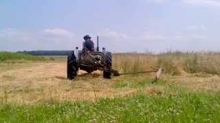 1949 Ferguson TED20 TVO and MF732 mower [upl. by Adnuahsar]