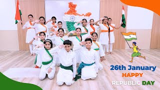 Republic Day Dance 2024  One India Mashup  Patriotic Songs Mashup  Republic day remix songs 2024 [upl. by Eyanaj]