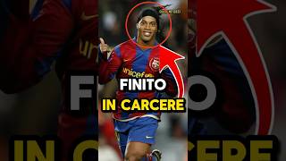 😨Top 3 calciatori finiti in carcere calcio football sports ronaldinho [upl. by Anaj]