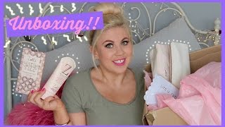 Unboxing Zoella Sweet Inspiration Products [upl. by Melany791]