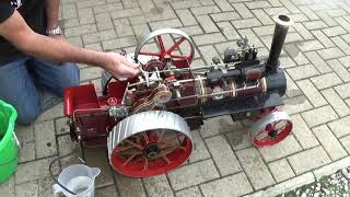 ALLCHIN 2quot SCALE TRACTION ENGINE [upl. by Airrotal]