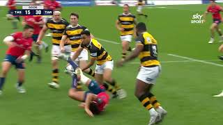 INCREDIBLE Amazing 80 Metre Rugby Try Scored by Taranaki [upl. by Fairfax288]