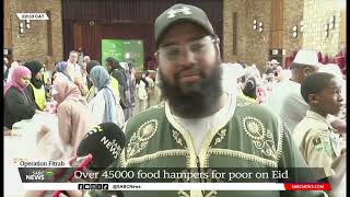 Operation Fitrah  Over 45 000 food hampers for the poor on Eid [upl. by Nnylyam]