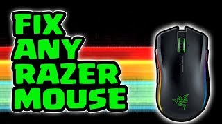 How to fix any Razer mouse  Fix Lag freezing Shutting Down amp Synapse on Razer mice Tutorial [upl. by Brott243]