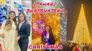 ITAHARI BHATBHATENI SUPERMARKET 🎄CHRISTMAS 🎄 Aashishvlog826 [upl. by Irahk]