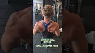 Środa dzień pleców 😉 kulturystyka backworkout gym gymmotivation discipline cityfit [upl. by Fawna]