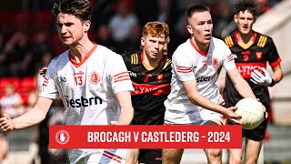 Brocagh v Castlederg  Highlights  Junior Championship 2024 [upl. by Yadahs]