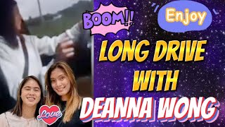 DEANNA WONG FUN DRIVE LETS GO [upl. by Auof]