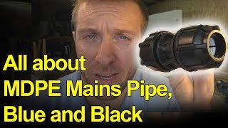 MDPE MAINS WATER PIPE  ATPLAS CHAMBER  Plumbing Tips [upl. by Frida429]