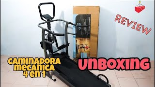 CAMINADORA MECANICA 4 EN 1 ATHLETIC WORKS  Unboxing y Review [upl. by Caines]