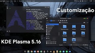 Customização do KDE Plasma 3  Sente esse workflow aqui [upl. by Murielle412]