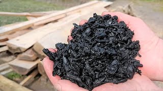 How To Make Scrap Timber Into Inoculated Horticultural Charcoal  BioChar Complete Process [upl. by Bekha217]