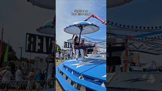 Scarlett on a Skydiver Ride fun show today australia dailyshorts [upl. by Donielle]