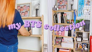 my BTS merch collection decorate with ME  quick shelf tour 💜 [upl. by Lisabeth497]