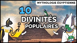 10 divinités POPULAIRES de la mythologie égyptienne [upl. by Leugimesoj]