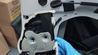 2017 Ford F250 Replacing The Door Lock Actuator [upl. by Turmel]