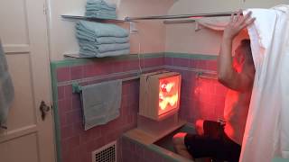 How to set up an infrared sauna in your closet or bathtub [upl. by Suiramad]