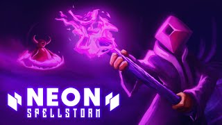 Neon Spellstorm  Announcement Trailer [upl. by Solim]