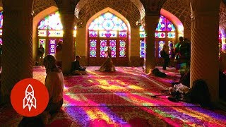 Step Inside Iran’s Kaleidoscopic Mosque [upl. by Ronni]