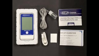 HLP Controls  Medi Log II Vaccine Data Logger Start Up Guide [upl. by Nylknarf]