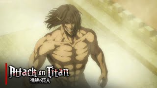 Eren face à Mahr   LAttaque des Titans Saison Finale Partie 1 – SCÈNE FINALE VOSTFR [upl. by Htidirem11]