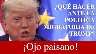 Ojo paisanos ¿Qué hacer ante la política migratoria de Trump [upl. by Munroe]