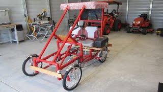 Part 1 of 29  PVC 4Wheel Bike  How to Build the American Speedster SideKick [upl. by Latia479]