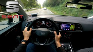 SEAT Ateca 20TDI 150hp 4K POV Test Drive 2021 [upl. by Tavi]