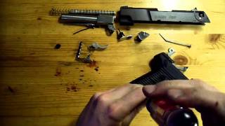 Ruger P90 complete disassembly [upl. by Wilkey]