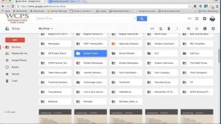 Organizing Files in Google Docs [upl. by Fabron141]