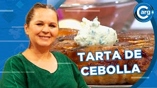 RECETA DE TARTA DE CEBOLLA Y QUESO [upl. by Wesa233]