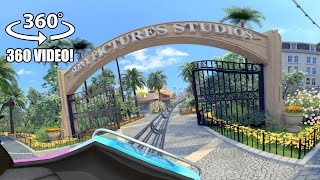 AWESOME Motiongate Dubai Theme Park 360 Degree Roller Coaster Tour [upl. by Bracci]