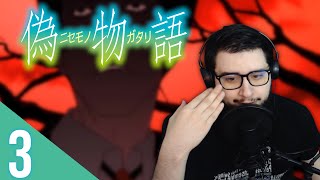 KAIKI  Nisemonogatari Episode 3 REACTION [upl. by Burgener218]