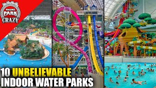 Top 10 AMAZING Indoor Water Parks [upl. by Asilahs]