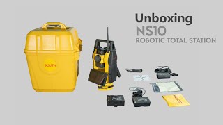 Unboxing Video  NS10 Robotic Total Station [upl. by Avlis]