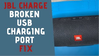 JBL Charge 3 USB charging port repair [upl. by Yenetruoc]