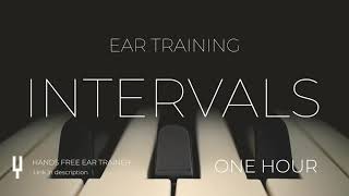 Ear Training Intervals ONE HOUR [upl. by Hara]