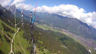 Paragliding GarmischOsterfelderkopf 06062022 [upl. by Ljoka]