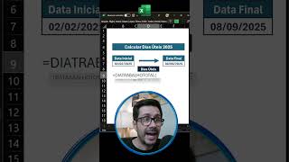 Como calcular dias úteis no Excel [upl. by Eldwen]