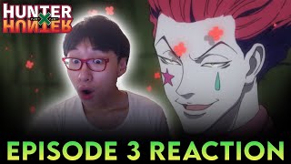 Hunter X Hunter Episode 3 Reaction [upl. by Cardinal]