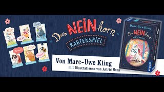 Das NEINhorn Kartenspiel  Videospielanleitung [upl. by Nyledam260]